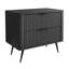 63cm W Manufactured Wood Bedside Table-1606405984