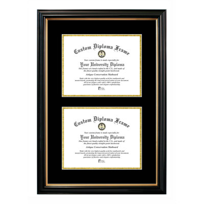 Concetta Double Degree Certificate Picture Frame