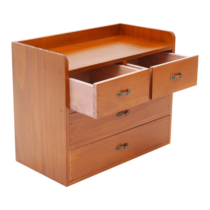 Desk Organizer With 4 Drawers