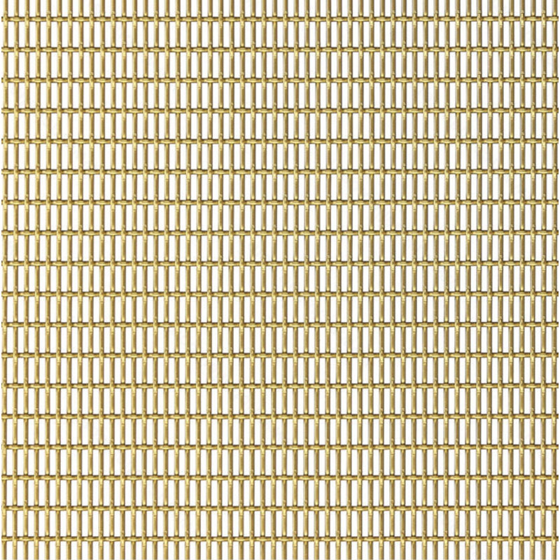 Wire Mesh Brass 3-3/4" Architectural Woven Satin Brass Creative Grille
