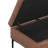Rebecca 36"W Upholstered Vegan Leather Mid-Century Modern Rectangular Lift-Up Coffee Table Storage Ottoman with Storage