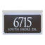 Trajan Engraved 2-Line Address Sign-78874969-78874972
