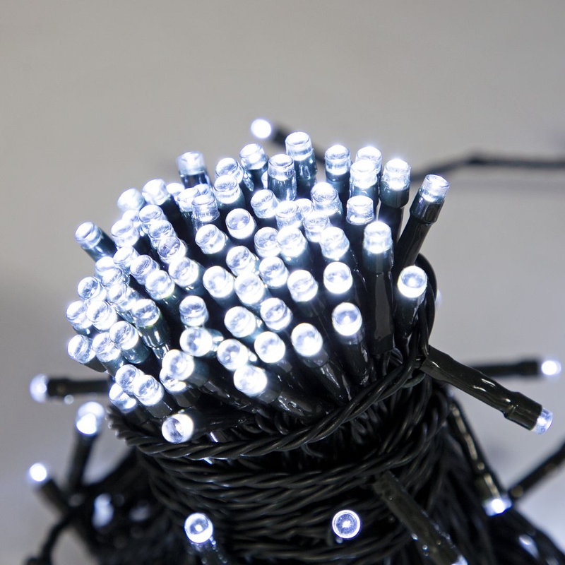LED Indoor / Outdoor String Lights, 9.5" H x 14.5" L x 6.5" D 