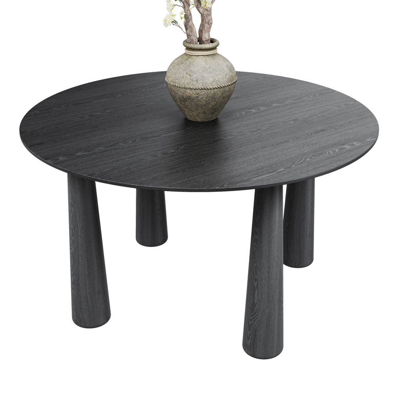 Table de salle à manger Barton, Noir