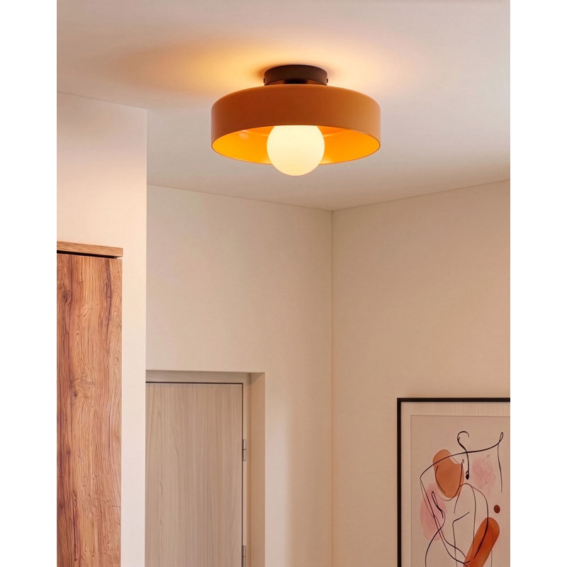 Beamon Glass Flush Mount
