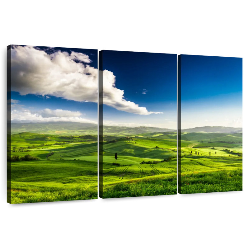 Alvord Cloudy Tuscany Field, 28" H x 45" W