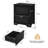 2 Drawers Solid Wood Construction Nightstand (Set Of 2)-278009837-282207066