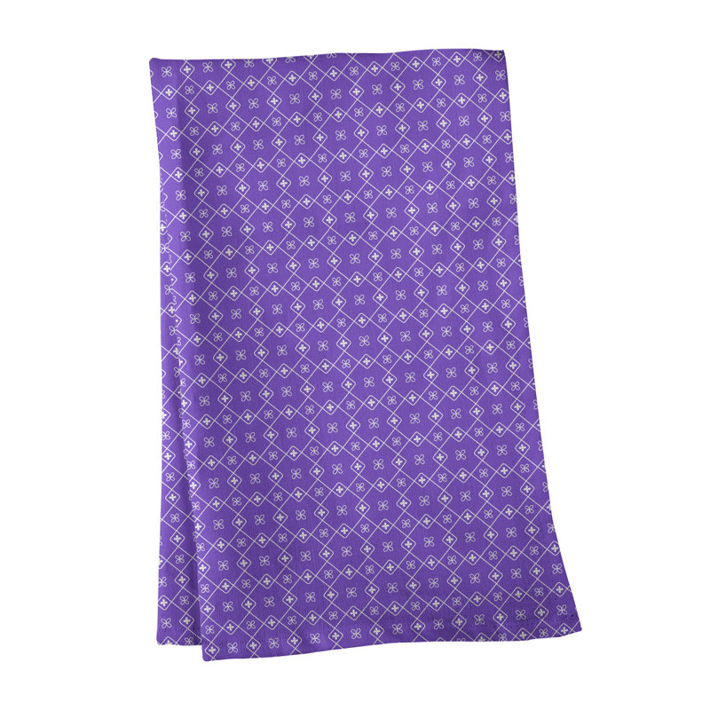 Tea Towel Kitchen Towel, Poly Twill, Violet