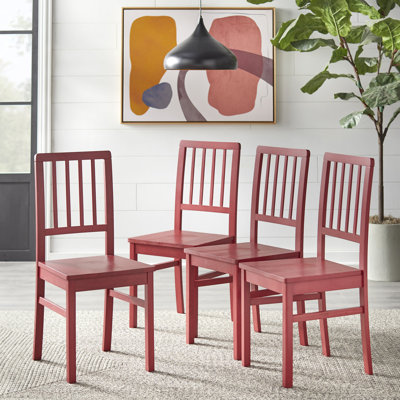 Littell 18'' H Solid Wood Side Chair