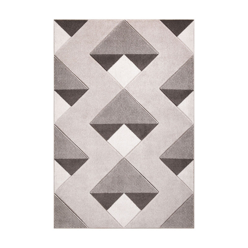 Geometric Area Rug, Rectangle 120 x 170cm