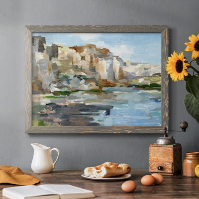 Western Cliff I, reproduction d'art sur toile