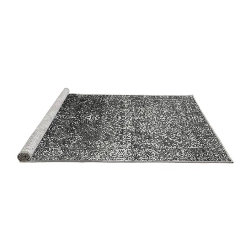 Glasgo Performance Oriental Indoor Rug, Round 7'