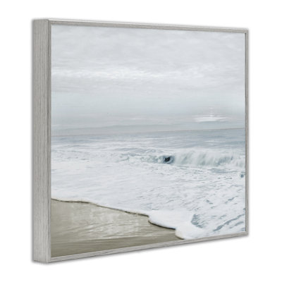 «Morning Bliss» scène de plage giclée, design par Natalie Carpentieri