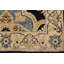 Tapis de couloir beige / noir / bleu en laine noué à la main 2 pi 7 po x 10 pi Grigori