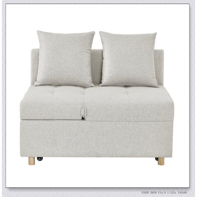 Canapé convertible polyvalent pour les espaces compacts avec des matériaux de qualité supérieure et une assise confortable, parfait pour la vie urbaine.