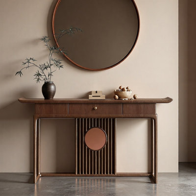 Nouvelle console en bois massif de style chinois