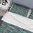 Camouflage vert - ensemble de housse de couette abstrait - microfibre de polyester