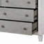 Commode en bois avec rangement, commode transitionnelle pour la maison, commode décorative pour le rangement