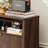 20 Pair Shoe Storage Cabinet With 2 Flip Drawers-1538435648-1538435654