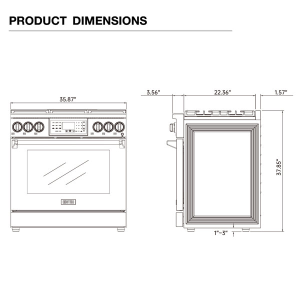 Dimensions du produit