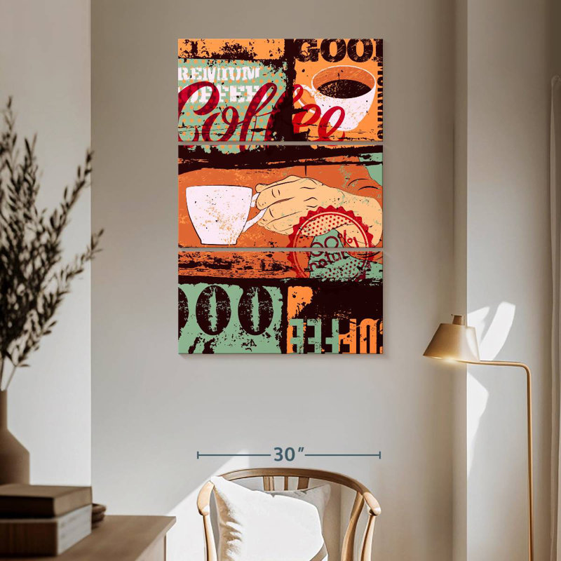 Tergel Urban Style Coffee, 65" H x 42" W