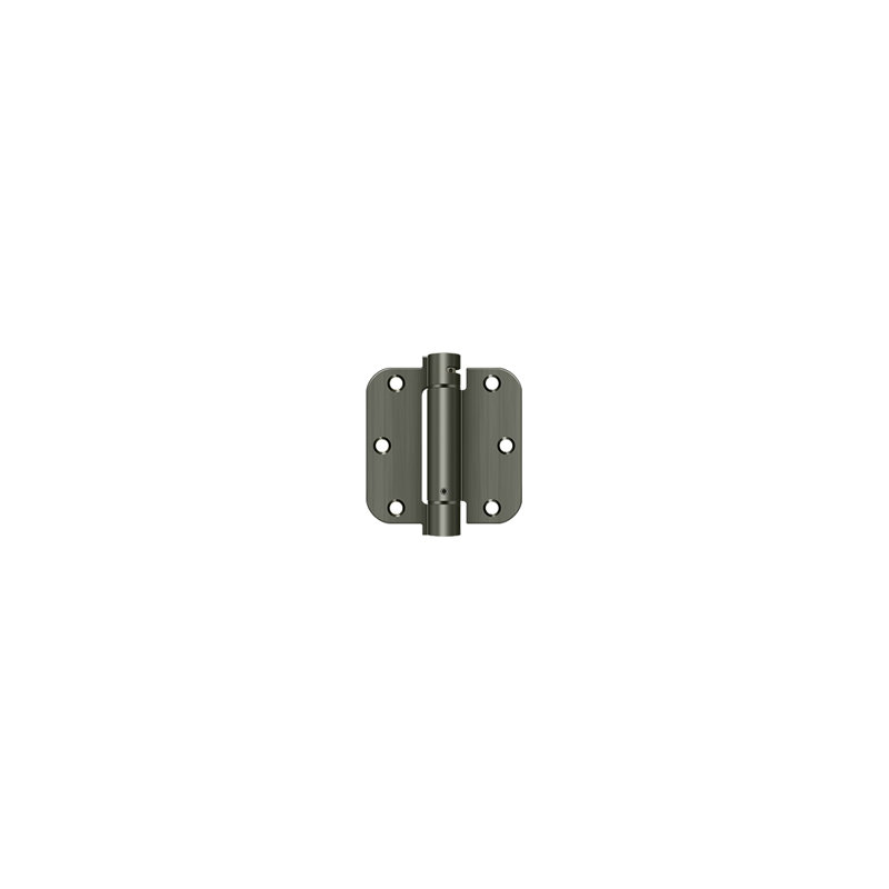 Steel Hinge, Antique Nickel