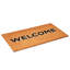 Tapis d'entrée extérieur antidérapant Retro Block Welcome-92409170