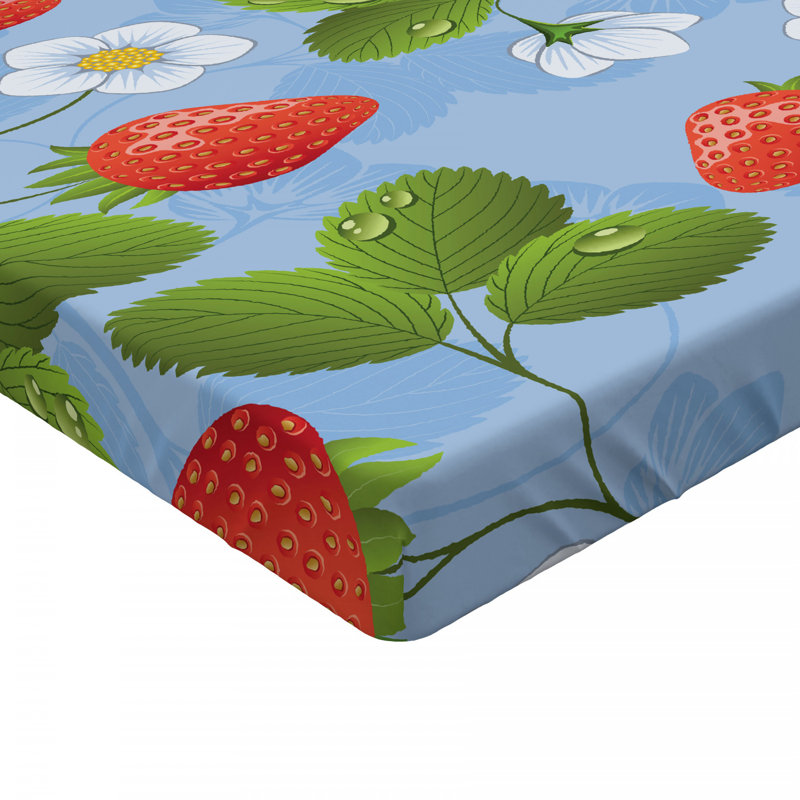 Microfiber Floral Fitted Sheet, Full Fitted Sheet