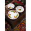 Cinnamon Piece Porcelain Dinnerware Set - Service for 6