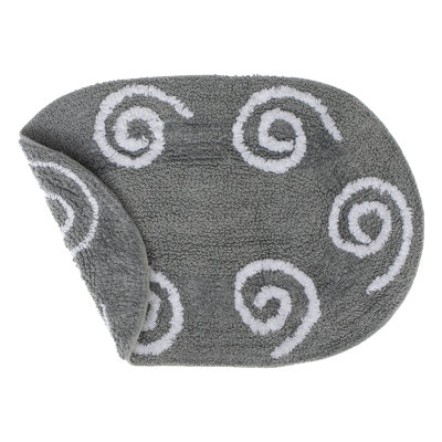 Harrielson Cotton Non-Slip Bath Mat