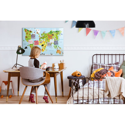 Magnetic Glass Dry Erase Board
