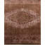 Overdyed Hand-Knotted Wool Modern-Contemporary Brown Runner 2' 6" x 8' 5"