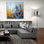 «Epk Art» par Floy Zittin, art mural en verre acrylique 36 po x 36 po Epic Art