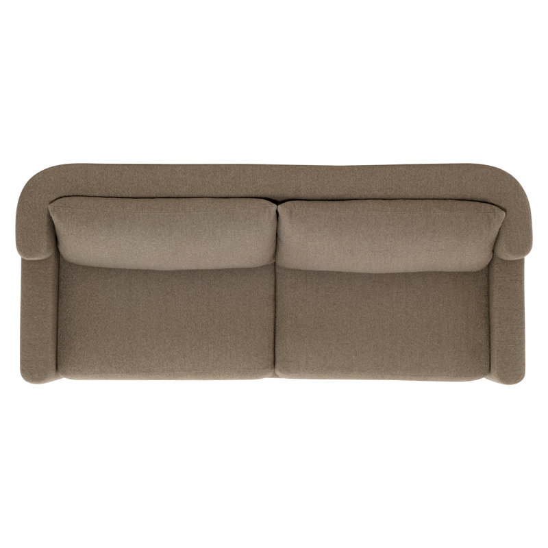 Canapé en tissu Laurent - personnalisé, sans coussins, 1159-033