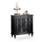 Black Solid Wood Sideboard