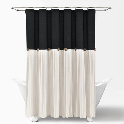 Ruya Polyester Blend Shower Curtain