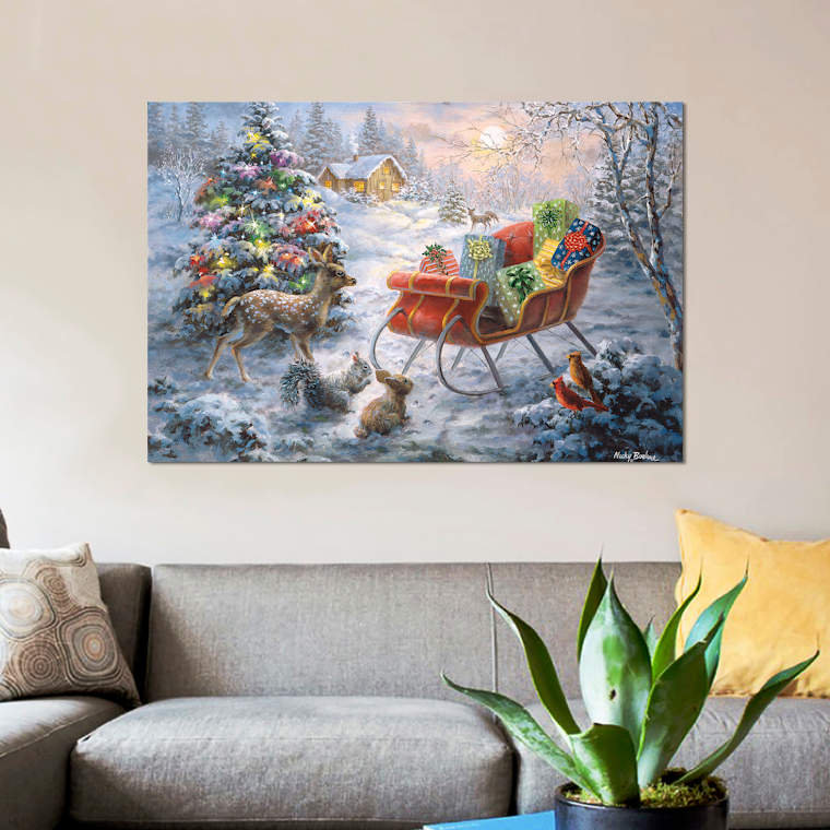Michelle Matthews - Print on Canvas, 66.04 cm H x 66.04 cm W, Wrapped Canvas