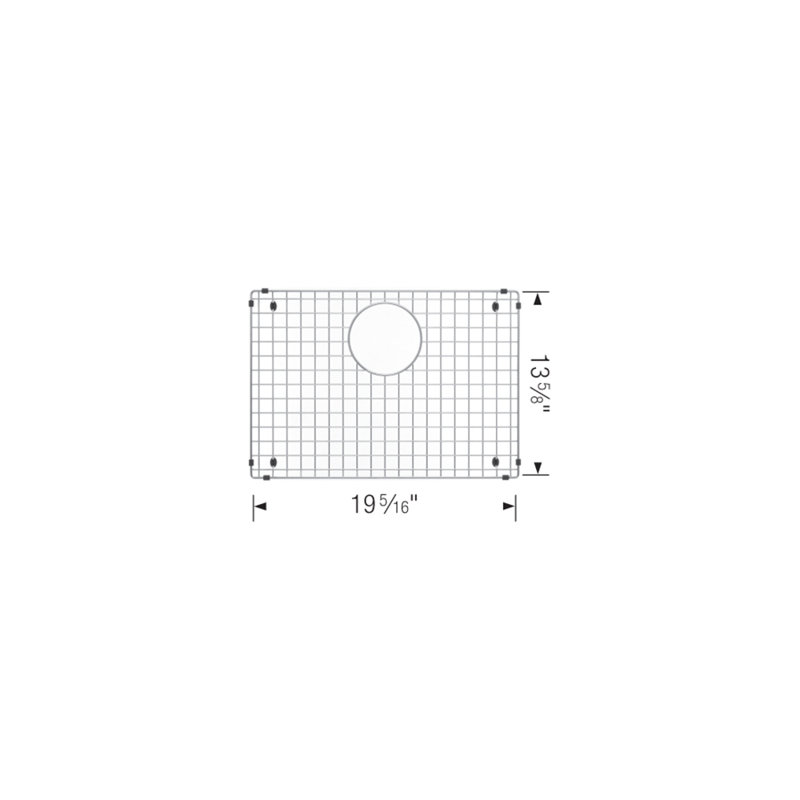 Stainless Steel Sink Grid for Precis 24" Sink