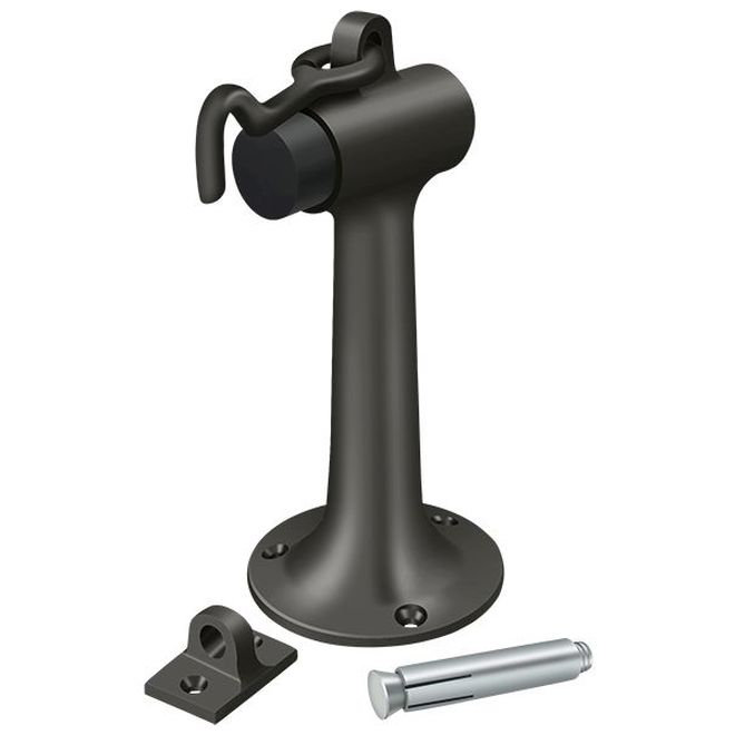 Door Stop, Oil Rubbed Bronze, 152" H x 76" W x 76" D