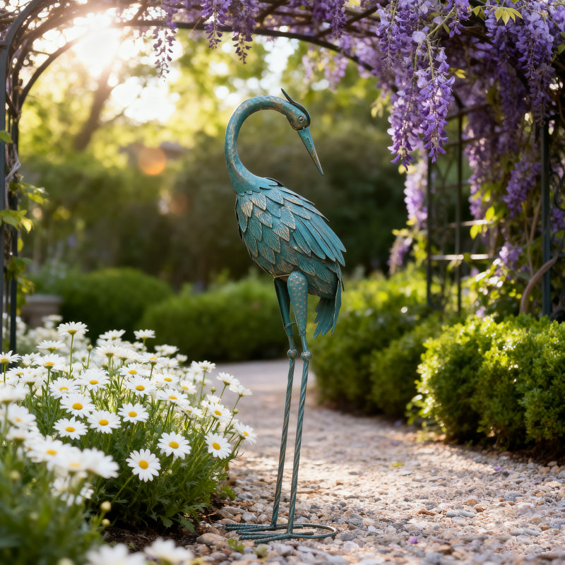 Statue de jardin Paisyn Crane