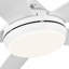 Ventilateur de plafond standard à DEL à 5 pales de 56 po Khristiana avec télécommande et ensemble d'éclairage inclus-624361803