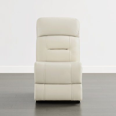 Olathe Genuine Leather Accent Chair