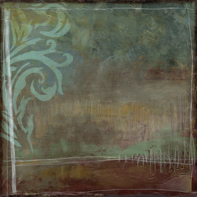 Lush Filigree II - Wrapped Canvas Painting