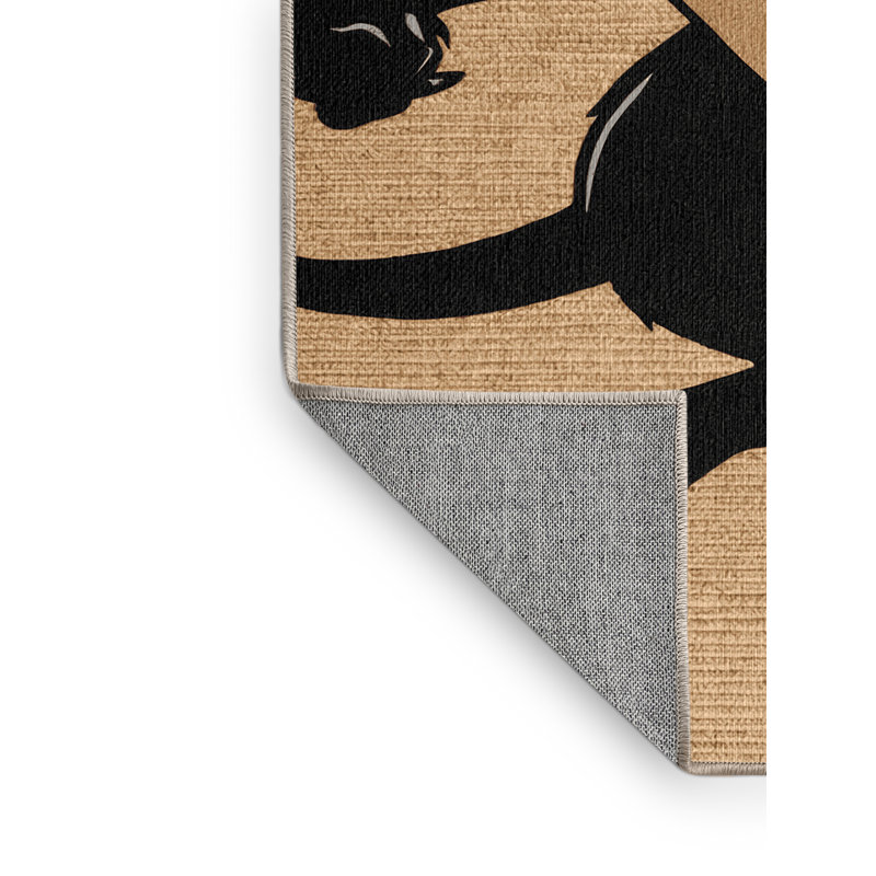  Tapis lavable Tasmanian Devil, Rond 8 pi