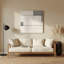 Minimalisme 15, art mural gris en métal-1847367346