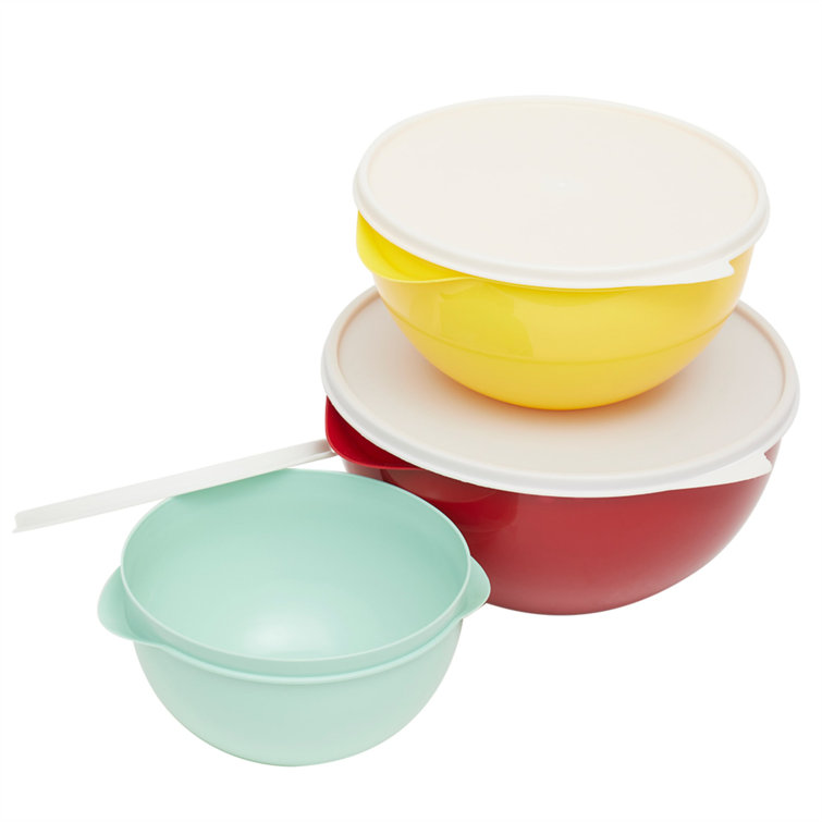 Ccornelus Plastic 12 Piece Nested Mixing Bowl Set