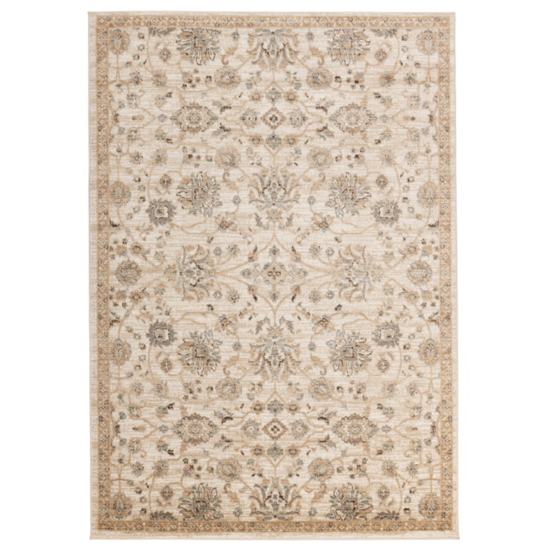 Pinto Floral Area Rug, Rectangle 5'3" x 7'7"