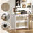2 Drawer File Cabinet with Adjustable Hanging Bar for Letter, Lockable Filing Cabinet