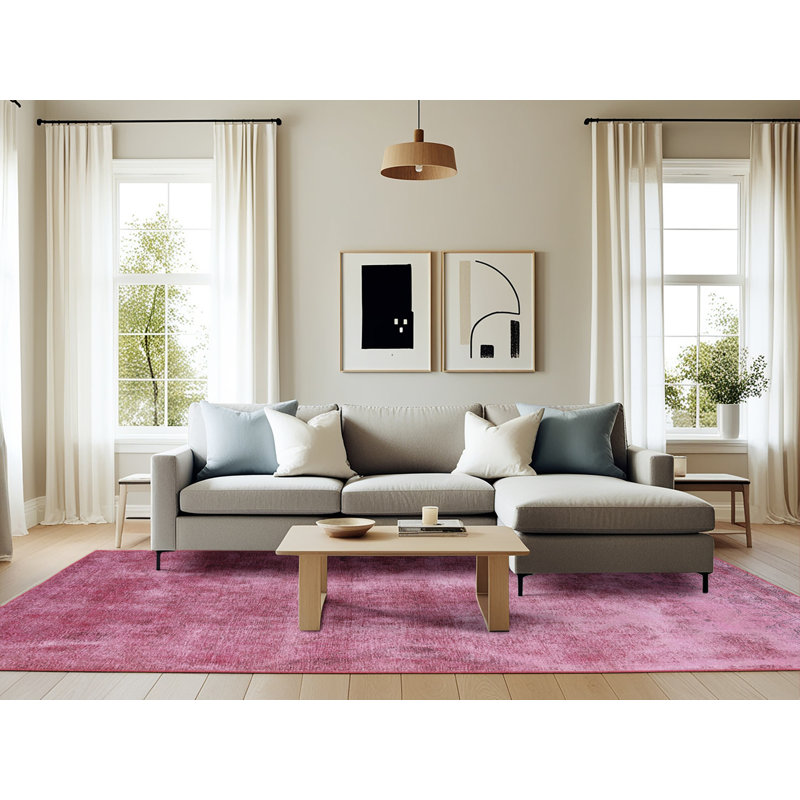 Tapis rose Reynaud, Rectangle 6 pi x 9 pi