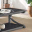 Table basse en bois massif avec rangement-2042843378